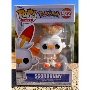 Funko Pop Games: Pokemon - Scorbunny (#922, NEW)